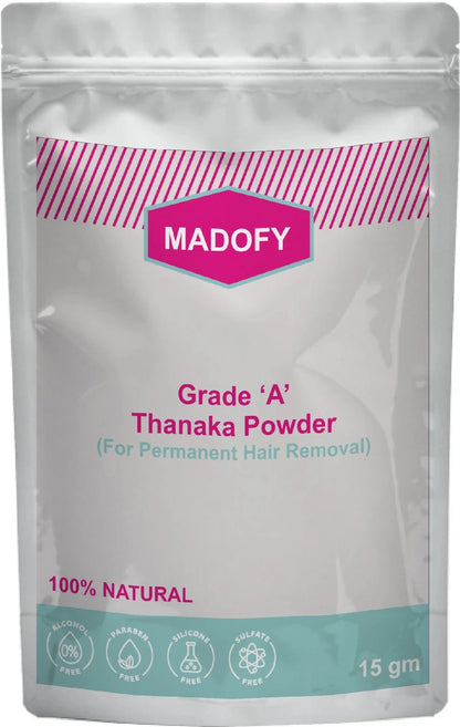 MADOFY Thanaka Powder for permanent hair removal product Powder (15 g)