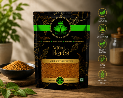 SAI HERBS Halim Seeds Powder | 100% Natural Herbal Powder | Premium Quality | Raw, Authentic & Plant-Based