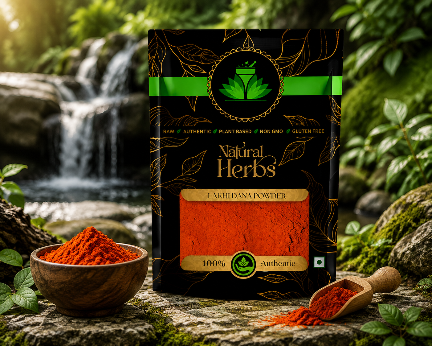 SAI HERBS Lakhi Dana Powder | 100% Natural Herbal Powder | Premium Quality | Raw, Authentic & Plant-Based