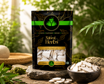 SAI HERBS Samunder Fan | Premium Natural Herbal Slices | 100% Natural | Raw, Authentic & Plant-Based