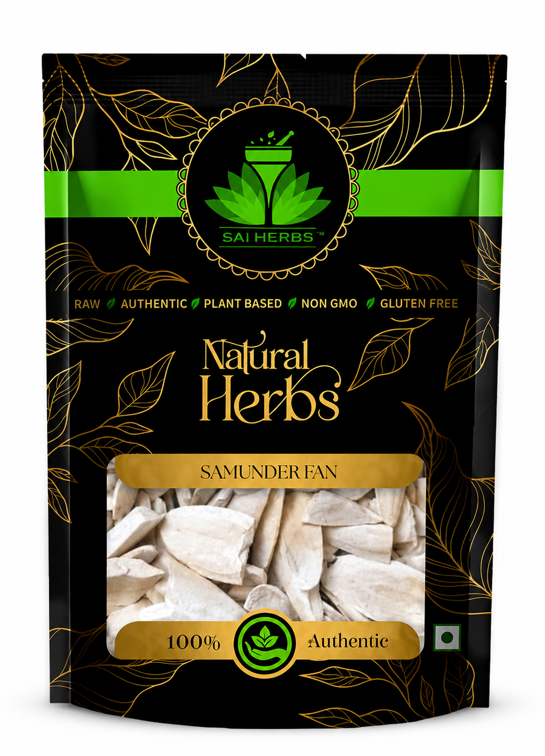 SAI HERBS Samunder Fan | Premium Natural Herbal Slices | 100% Natural | Raw, Authentic & Plant-Based
