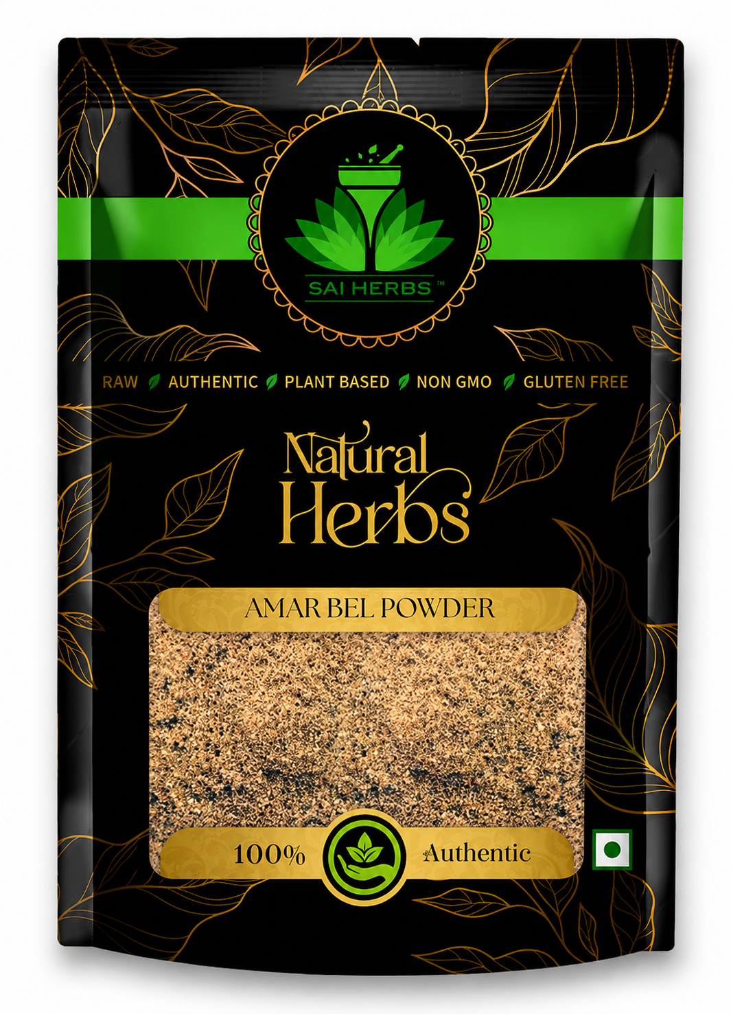 SAI HERBS Amar Bel Powder | 100% Natural Herbal Powder | Premium Quality | Raw & Authentic | Plant-Based