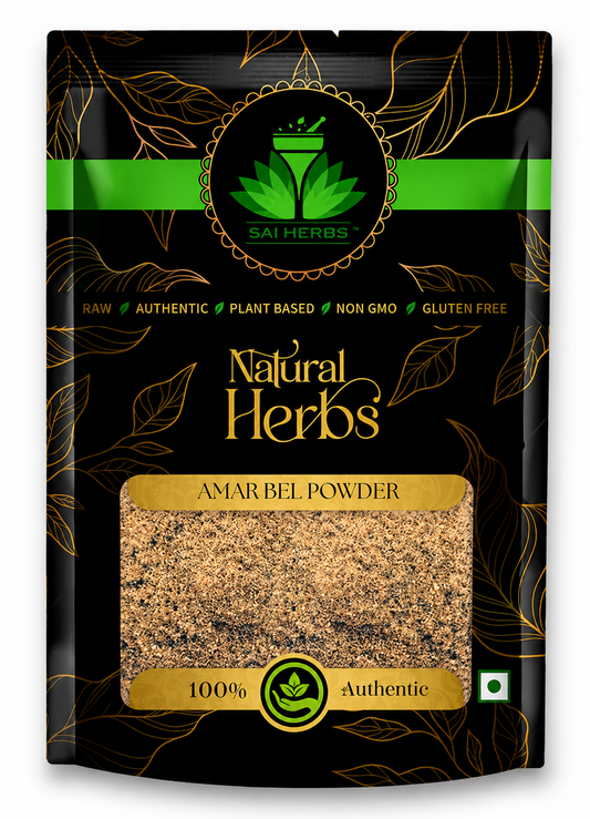 SAI HERBS Amar Bel Powder | 100% Natural Herbal Powder | Premium Quality | Raw & Authentic | Plant-Based