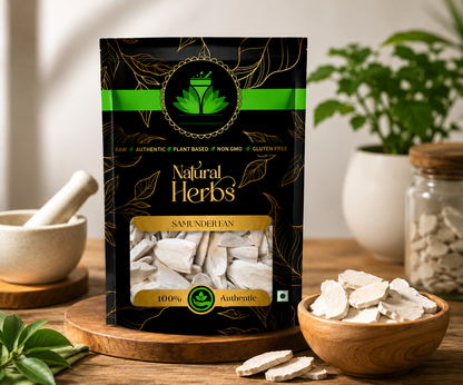 SAI HERBS Samunder Fan | Premium Natural Herbal Slices | 100% Natural | Raw, Authentic & Plant-Based
