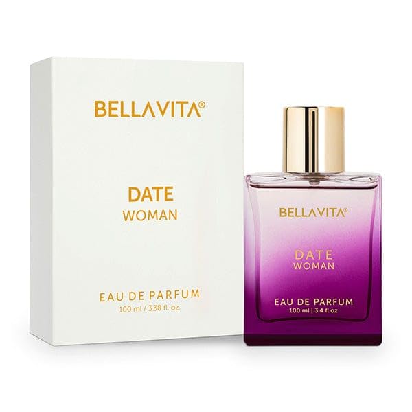 Bella Vita Luxury Date Long Lasting | Perfume for Woman | Gifts for Woman | EDP 100ml | Pink Pepper, Jasmine & Vanilla | Floral, Woody & Fruity Premium Fragrance