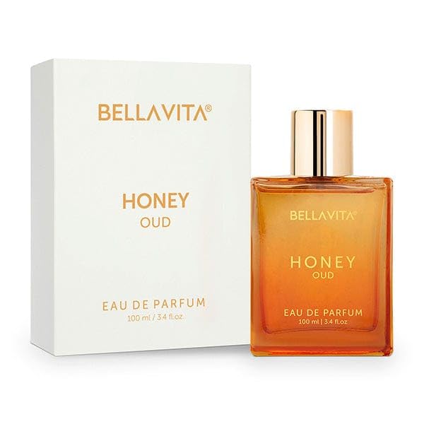 BELLA-VITA Honey Oud 100ml | Premium Long Lasting Perfume for Women & Men | Luxury Fresh Eau de Parfum | Elegant Daily Wear Fragrance Spray for All Occasions | Gift for Birthday & Special Moments
