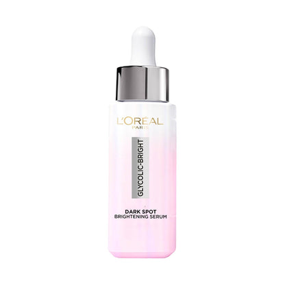 L'Oreal Paris Glycolic Bright 8% [Melasyl + Niacinamide] Face Serum for Brightening Dark Spots 30ml