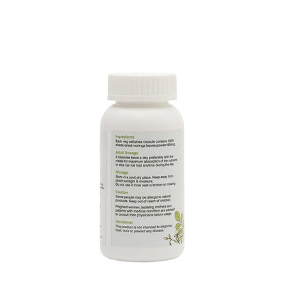 Daivik Moringa Veg Capsules | 100 Capsules | Superfood Supplement for Immunity, Antioxidants & Nutrition