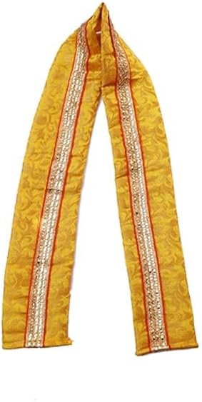 Krishna Dress with ornaments full yellow