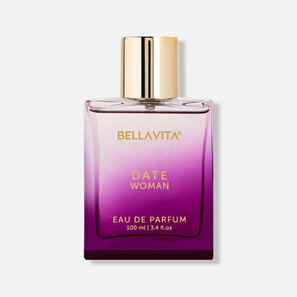 Bella Vita Luxury Date Long Lasting | Perfume for Woman | Gifts for Woman | EDP 100ml | Pink Pepper, Jasmine & Vanilla | Floral, Woody & Fruity Premium Fragrance
