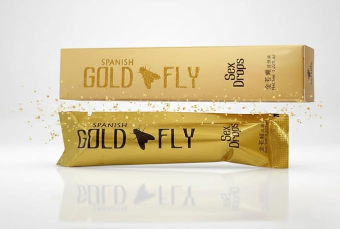 Spanish Gold Fly Drops, Liquid Form, Single Sachet