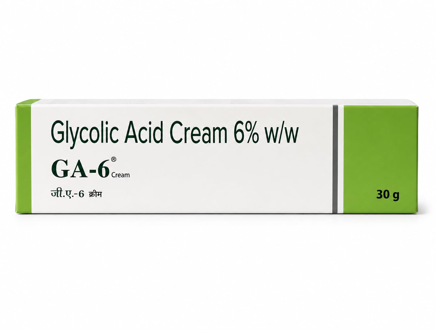 GA 6 Skin Renewal Cream | Glycolic Acid Cream for Smoother, Softer & Brighter Looking Skin | Helps Improve Texture | 30g