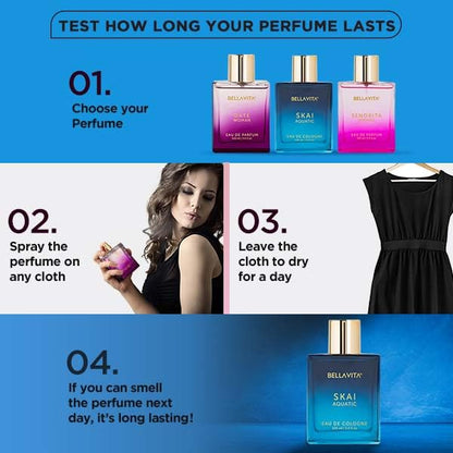 Bella Vita Luxury Date Long Lasting | Perfume for Woman | Gifts for Woman | EDP 100ml | Pink Pepper, Jasmine & Vanilla | Floral, Woody & Fruity Premium Fragrance