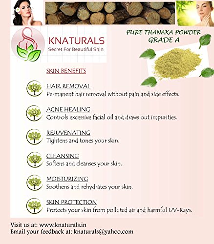 KNATURALS Thanaka Powder, 50 g