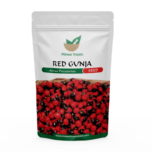 Mewar Impex Natural Rakt Gunja 100 gm | Chirmi, Red Gunja, Lal Gunja Beej Seeds For Pooja