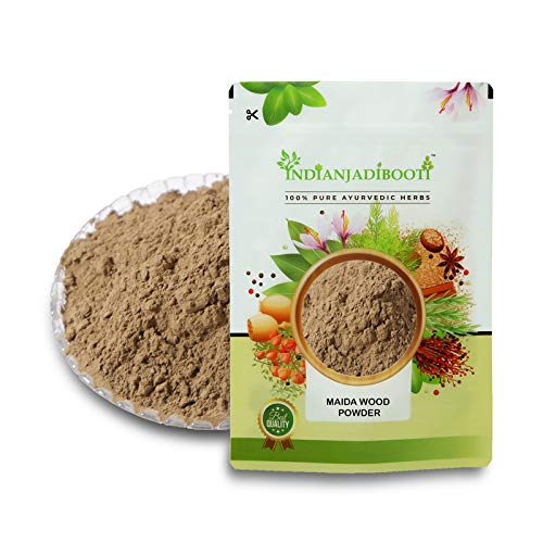 IndianJadiBooti Maida Lakdi Powder | Maida Wood (Litsea Glutinosa) | Pure Medasak for Bone Health, Joints & Swelling | Natural Raw Herb 250g