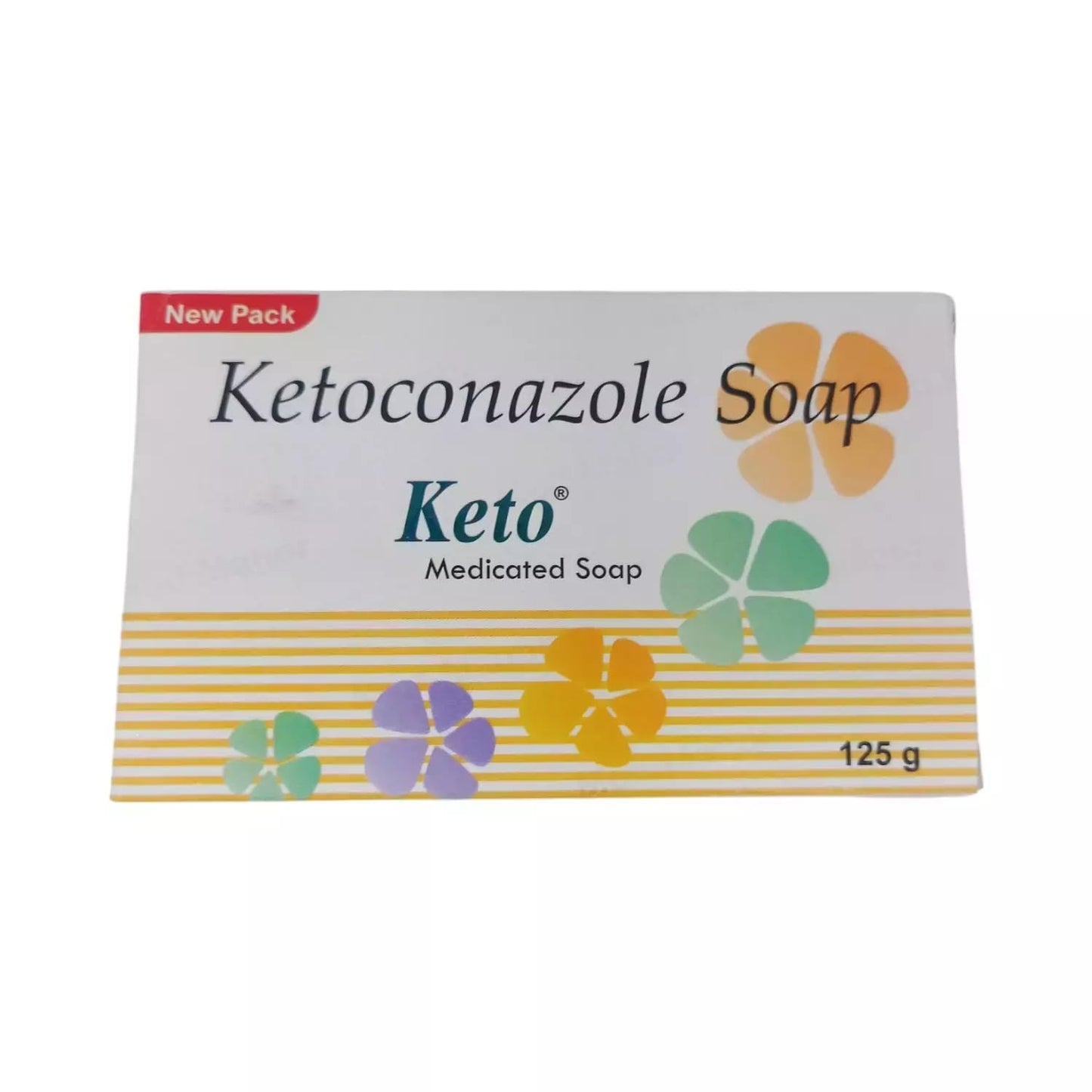 Keto - Pack of 125g Soap with Ketoconazole