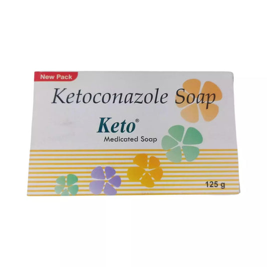 Keto - Pack of 125g Soap with Ketoconazole