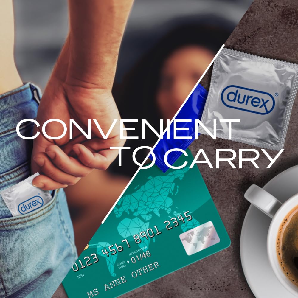 Durex Invisible Condoms | Ultra Thin Condom,10s