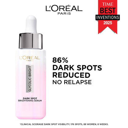 L'Oreal Paris Glycolic Bright Skin Brightening Serum, 15ml
