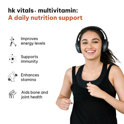 hk vitals Multivitamin, 90 Tablets | With Zinc, Vitamins C & D3, Multiminerals & Ginseng Extract
