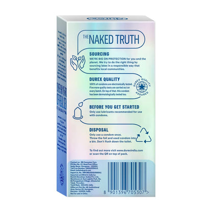 Durex Invisible Condoms | Ultra Thin Condom,10s
