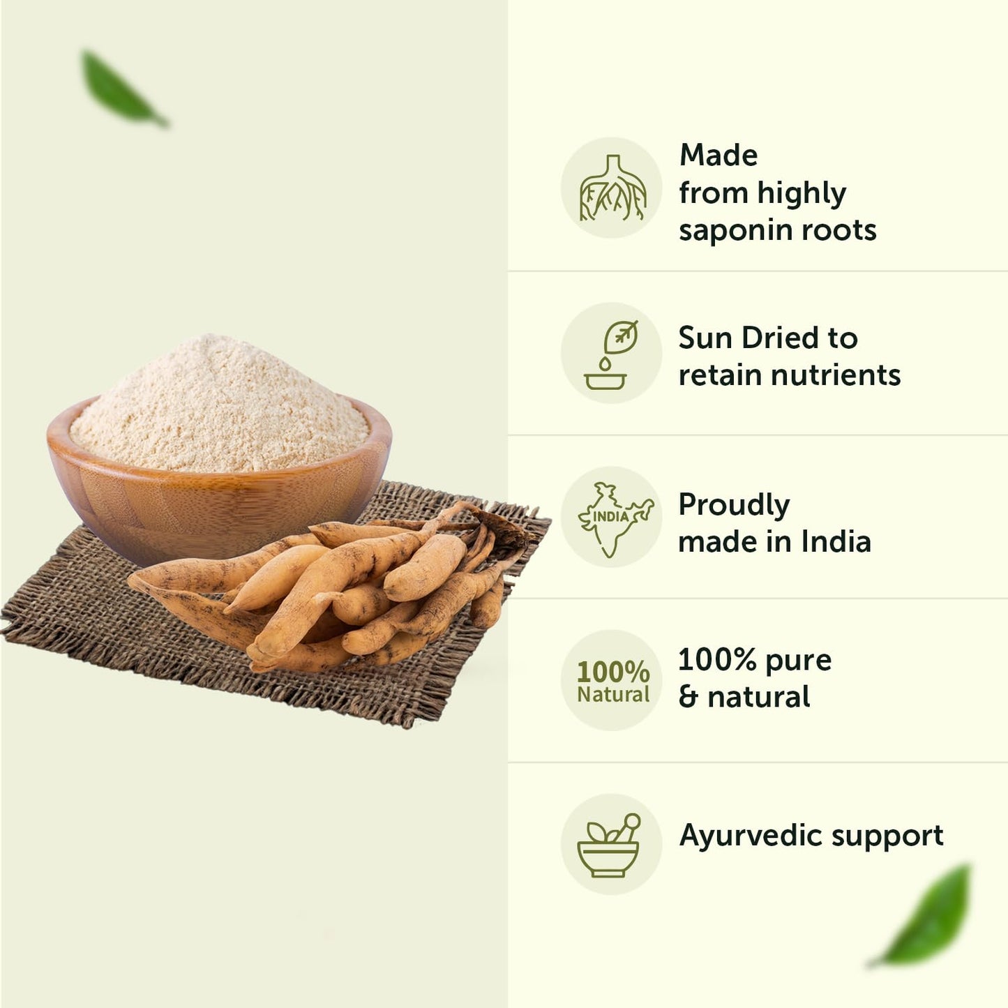 Neuherbs Shatavari Powder - 100gm | Ayurvedic Support To Balance Women's Hormones | Herbal Supplement | Good For Healthy Digestion & Reproductive System