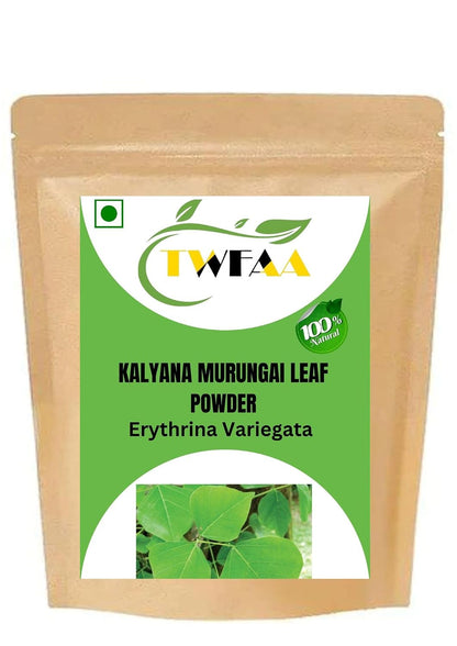 TWFAA Herbal kalyana murungai leaf powder/ கல்யாண முருங்கை பொடி/ Pangara, Erythrina Variegata, Coral Tree Leaf Powder/Bili Vaarjipe,Mullumuruku,Raktamandar/ (200 gm)