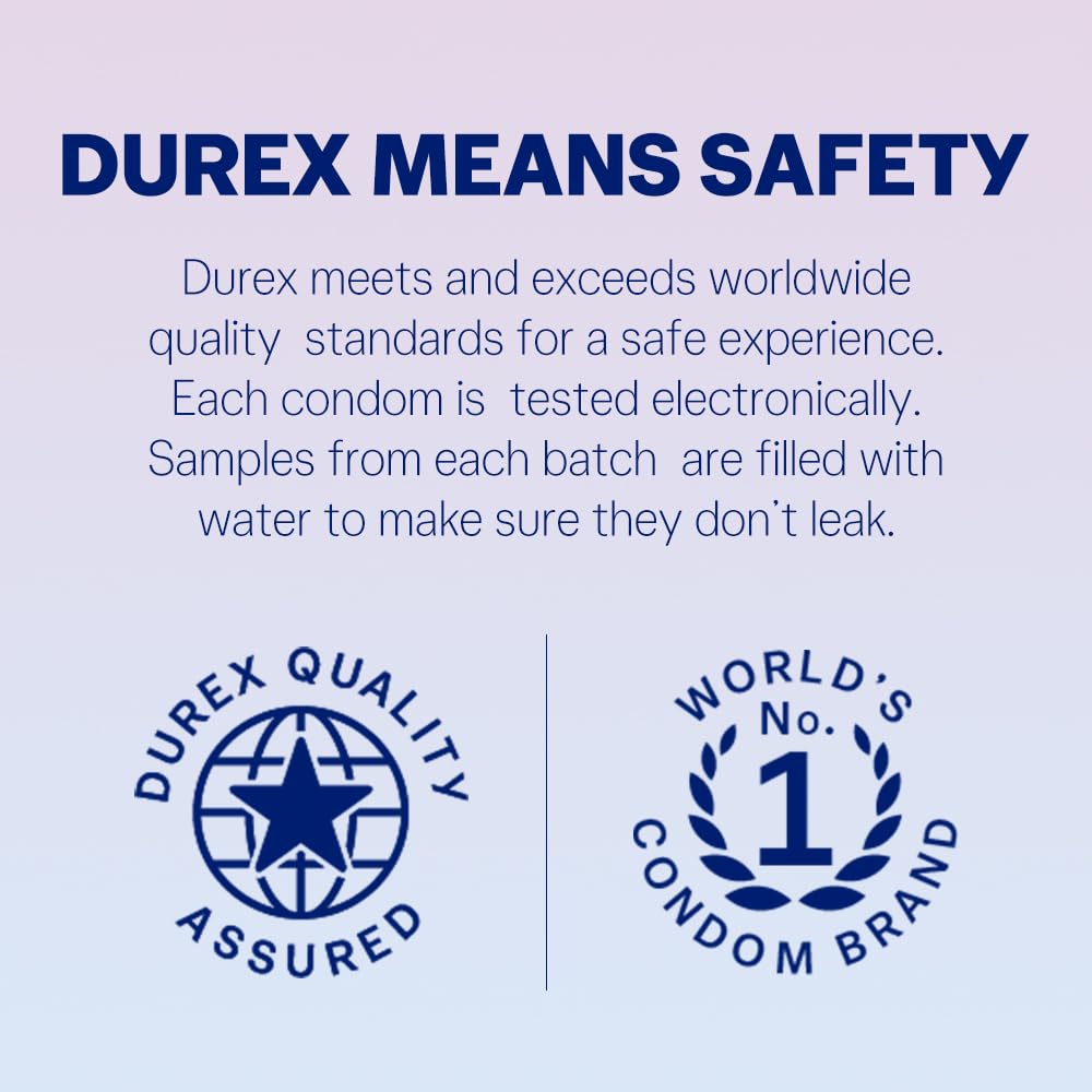 Durex Invisible Condoms | Ultra Thin Condom,10s
