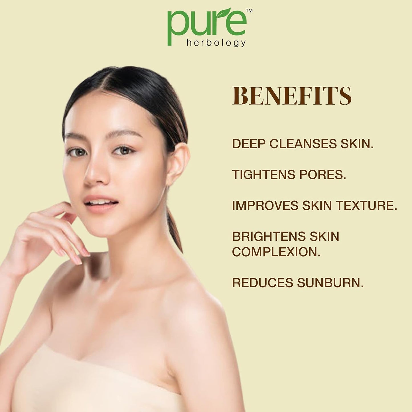 Pure & Natural Sandalwood Powder for Face, Skin Whitening, Face mask and Facial, Skin Care, (100Gm)