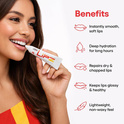 Lipz Lip Moisturizer - White, 9 gms