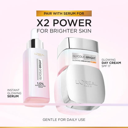 L'Oréal Paris Glycolic Bright Glowing Day Cream SPF 30 (15ml)