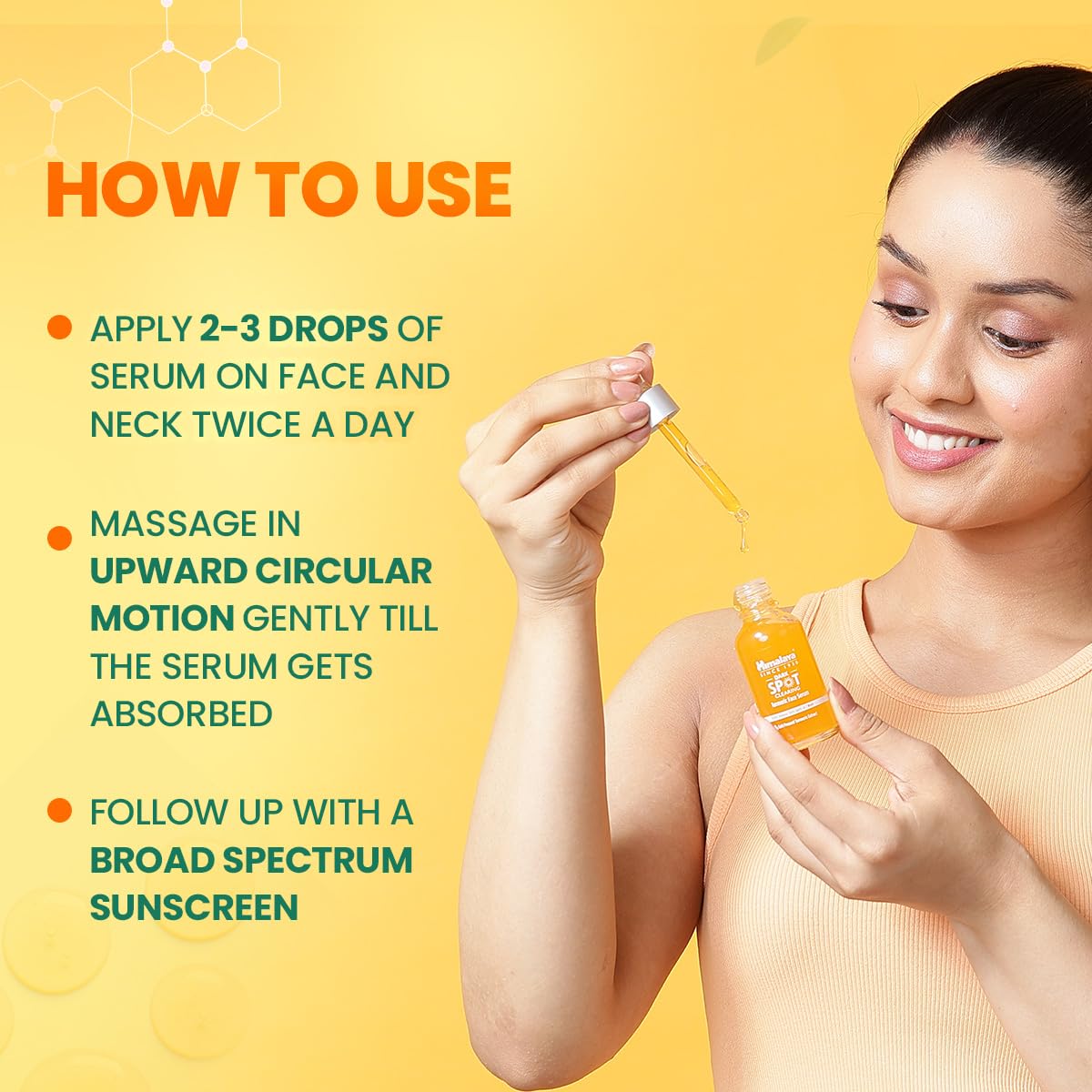 Himalaya Dark Spot Clearing Turmeric Face Serum, 30 mL | with 10% Glycolic Acid, 2% Niacinamide & Organically sourced Turmeric | Visibly Reduces Dark Spots from Day 7 | Clinically Tested | Non Staining