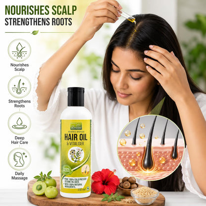 Devicas Bhringraj Hair Oil & Vitalizer