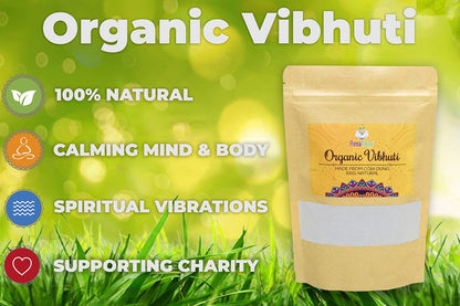 Organic Vibhuti 250G (100% Natural) Face Pack/Holy Ash/Viboothi/Bibhuti/Tambaku/Bhasma |Bhasma For Shiv Puja
