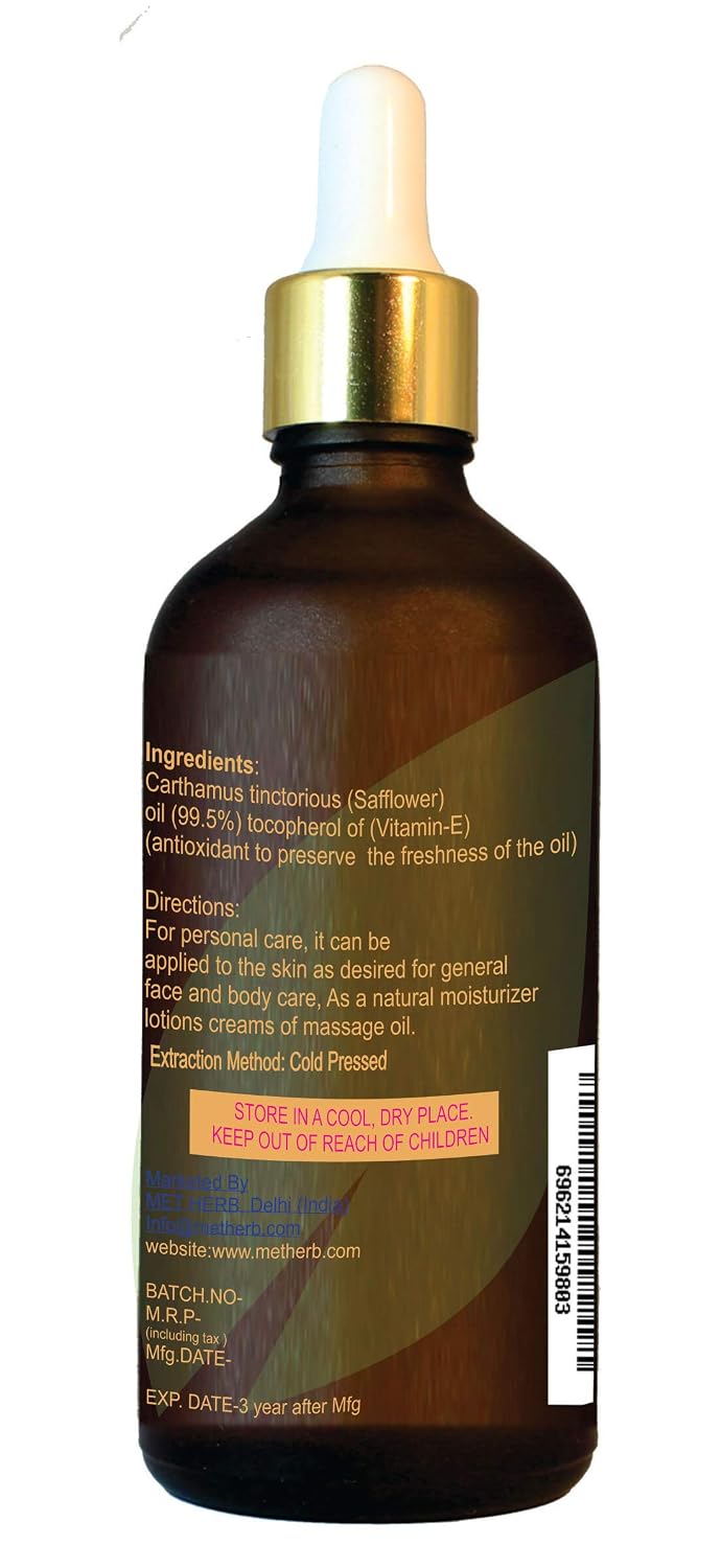 metherb Kusumba/Safflower Essential Oil (100 ml)