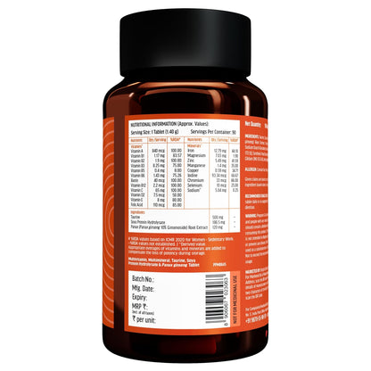 hk vitals Multivitamin, 90 Tablets | With Zinc, Vitamins C & D3, Multiminerals & Ginseng Extract