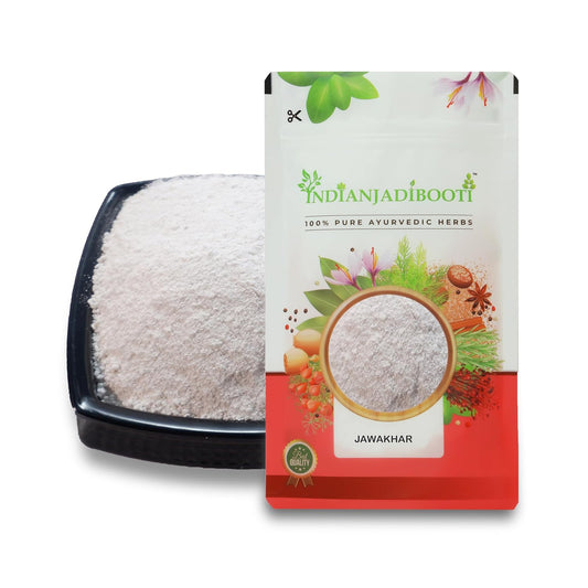 IndianJadiBooti Jawakhar Powder (Yavakshar) | 100g | Food Grade Pearl Ash (Potash) | Pure Potassium Carbonate | Traditional Alkaline Agent for Culinary & Ayurvedic Wellness