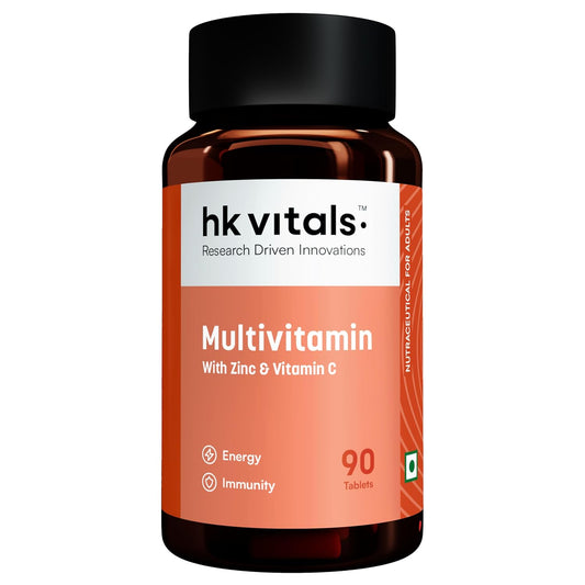hk vitals Multivitamin, 90 Tablets | With Zinc, Vitamins C & D3, Multiminerals & Ginseng Extract