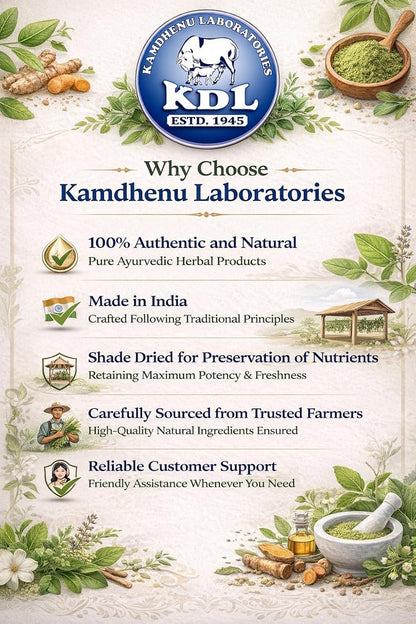 Kamdhenu Laboratories Dashamoola Taila -100 ml | Dashmool Tel for men and women
