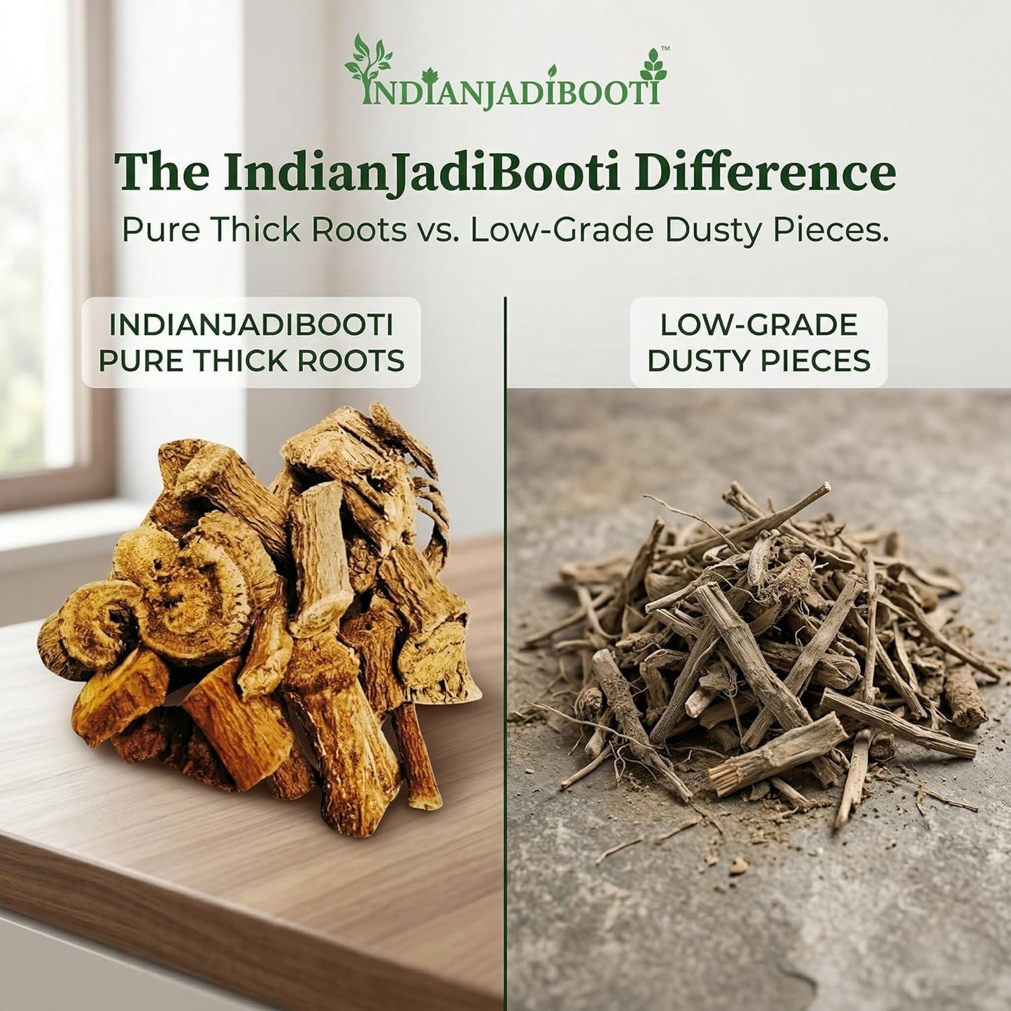 IndianJadiBooti Kaunch Root (100g) | Mucuna Pruriens Root | Kaunch Ki Jad | Raw Ayurvedic Herb for Strength, Vitality & Nourishing Support | Velvet Bean Root | Dried & Cleaned