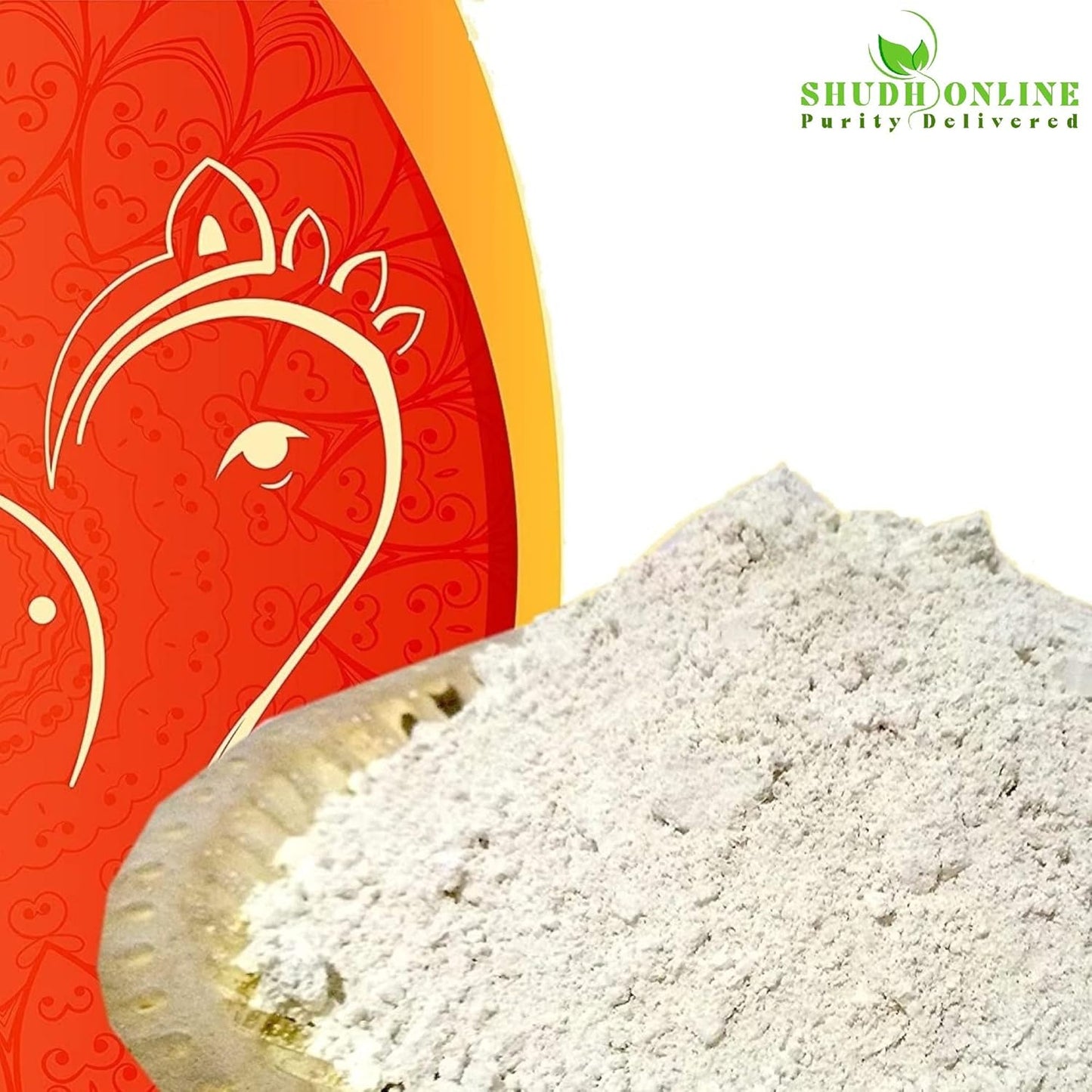Shudh Online Vibhuti Bhasma, Vibuthi Pure Powder - Holy ash (50 Grams), Thiruneeru, Shiva Viboothi, Vibhooti, Bibhuti