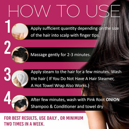 Pink Root Onion Oil 100ml