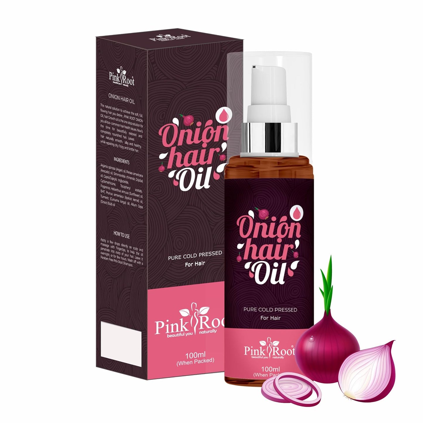 Pink Root Onion Oil 100ml
