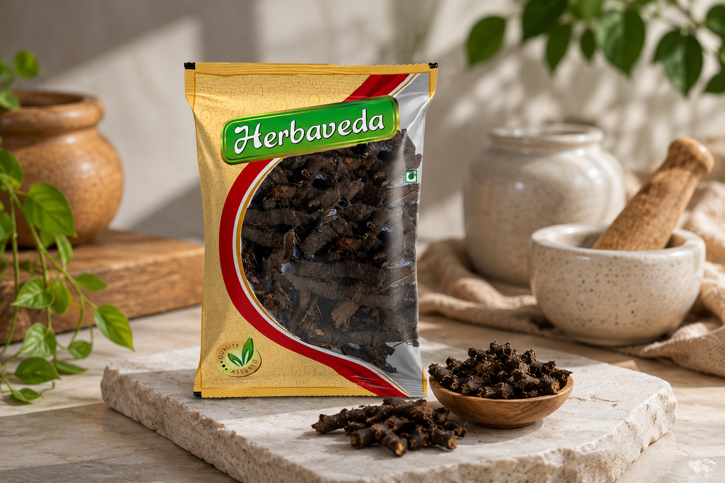 Herbaveda Master Root | Premium Dried Herbal Root | 100% Natural | Raw, Authentic & Quality Assured