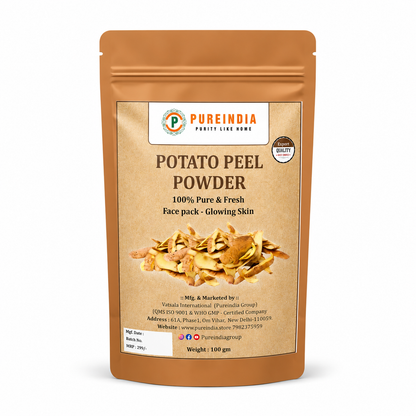 PUREINDIA Potato Peel Powder | 100% Natural Face Pack Powder | Premium Quality | Pure & Fresh