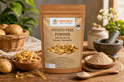 PUREINDIA Potato Peel Powder | 100% Natural Face Pack Powder | Premium Quality | Pure & Fresh