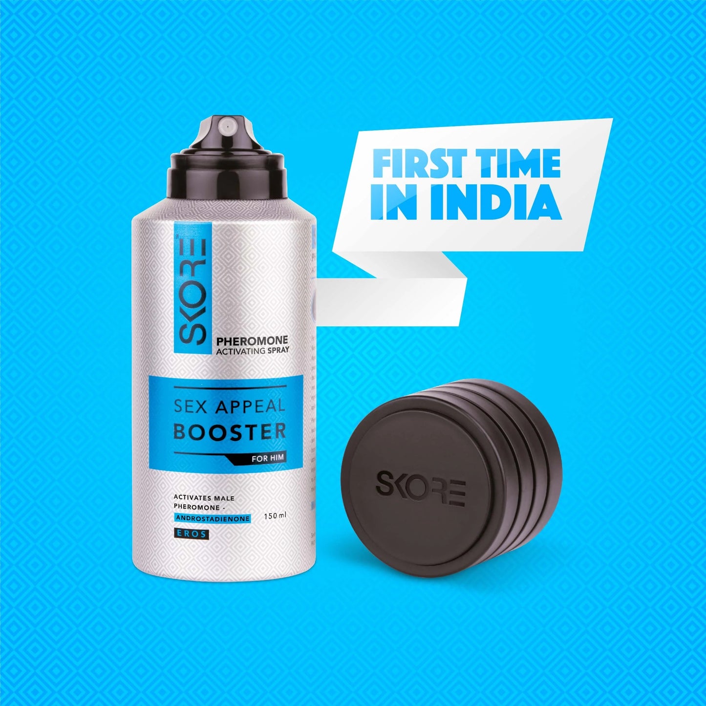 Skore Pheromone Activating Deodorant Spray For Men, 150ml