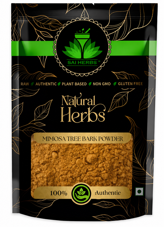 SAI HERBS Mimosa Tree Bark Powder | 100% Natural Herbal Powder | Premium Quality | Raw, Authentic & Plant-Based