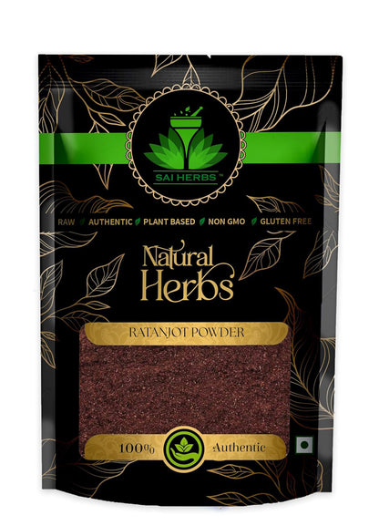 SAI HERBS Ratanjot Powder | 100% Natural Herbal Powder | Premium Quality | Raw, Authentic & Plant-Based